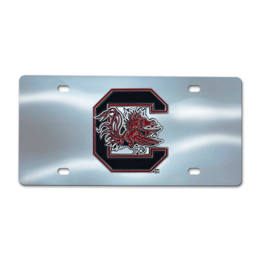 University of South Carolina Chrome Diecast License Plate