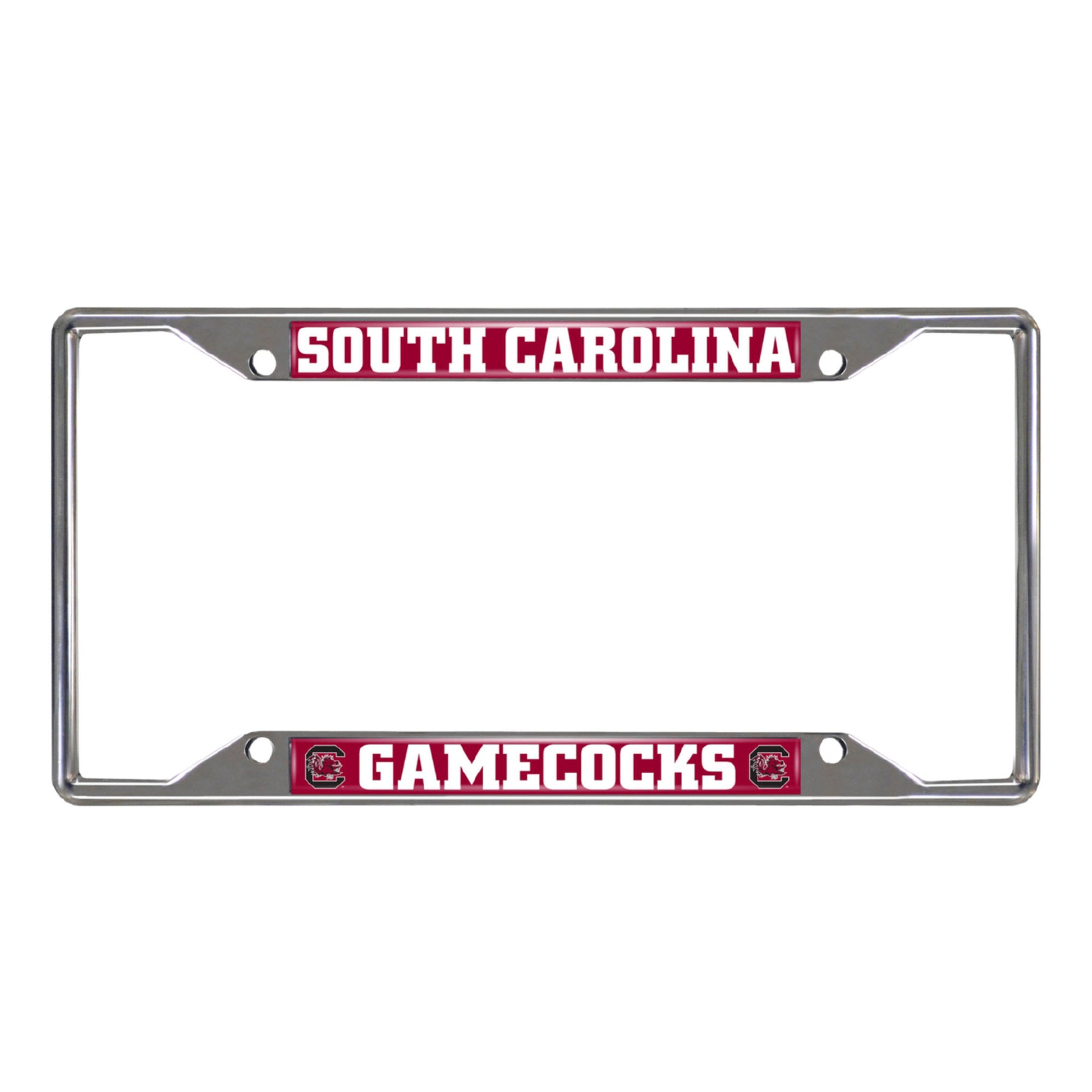 University of South Carolina Chrome License Plate Frame