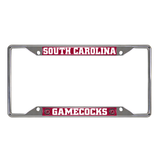 University of South Carolina Chrome License Plate Frame