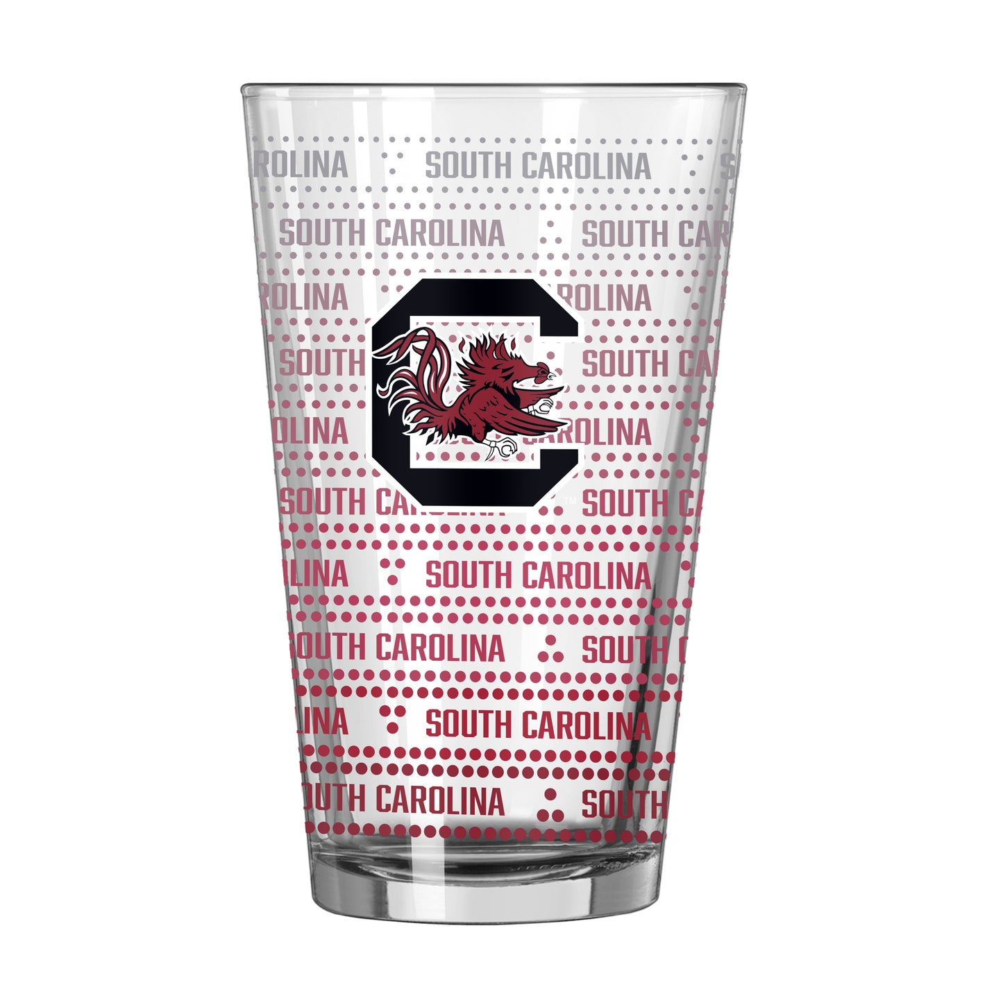 South Carolina 16oz Chant Fade Pint Glass