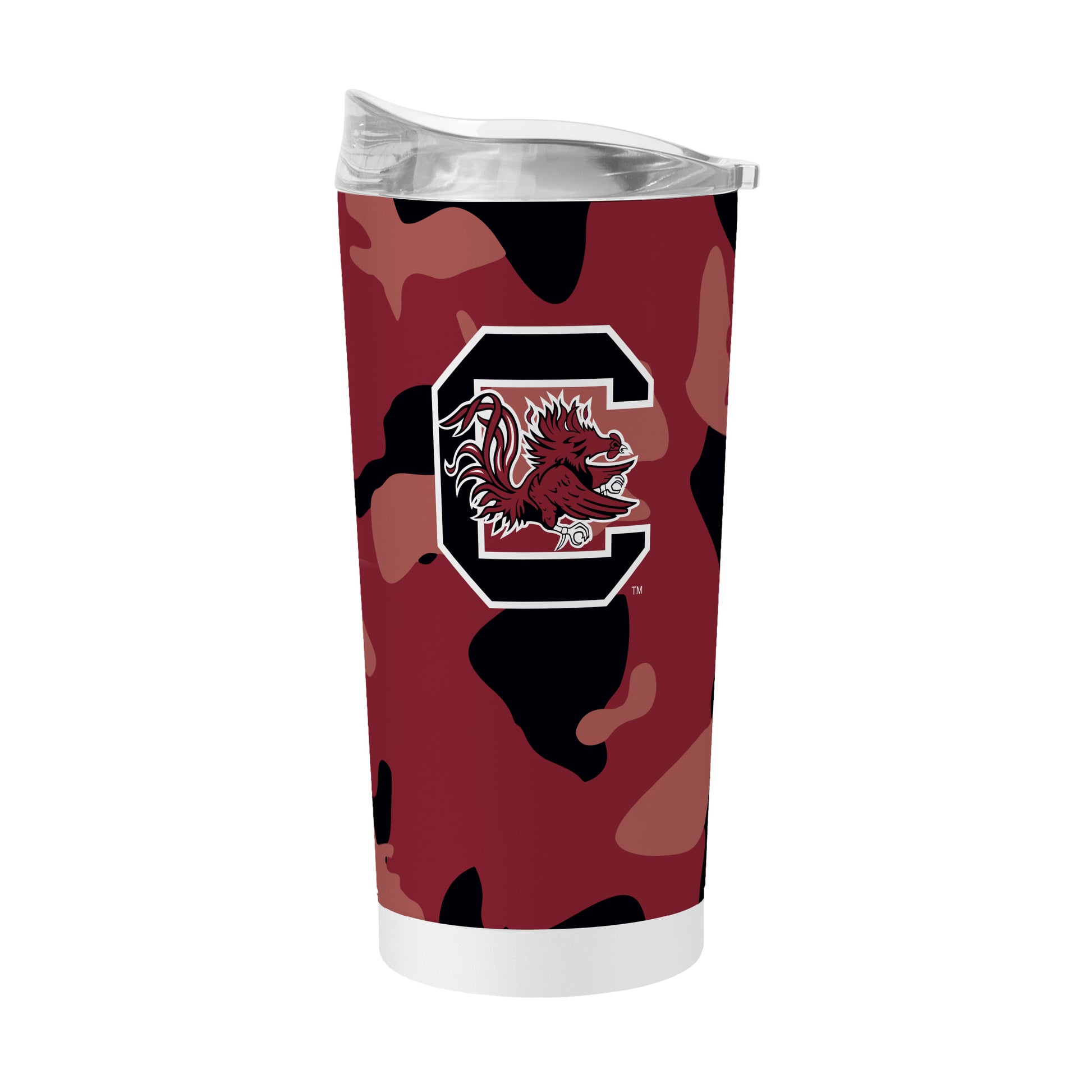 South Carolina 20oz Camo Powder Coat Tumbler