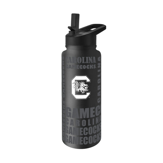 South Carolina 34oz Black Replay Quencher Bottle