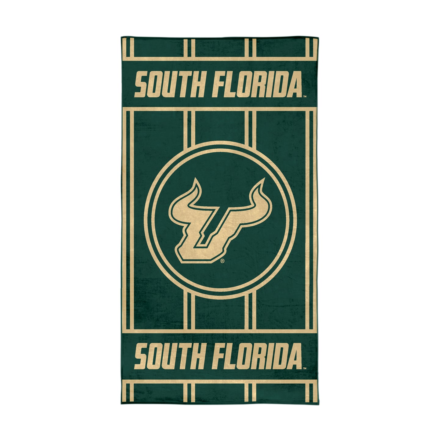 South Florida Beach Stripe Towel 38x72