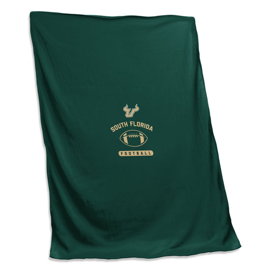 South Florida Football Screened Sweatshirt Blanket
