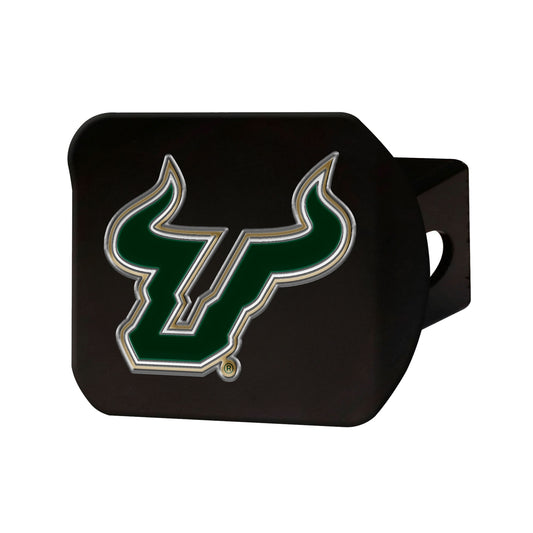 University of South Florida Color on Black Hitch Cover