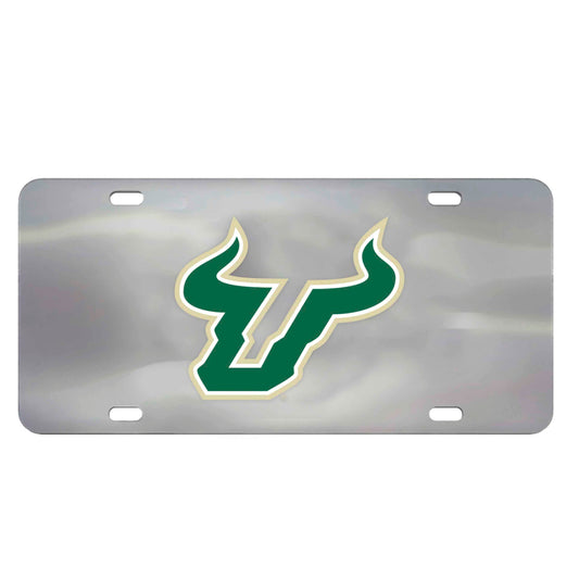 University of South Florida Chrome Diecast License Plate