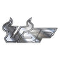 University of South Florida Plastic Chrome Emblem