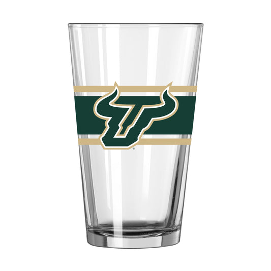 South Florida 16oz Stripe Pint Glass