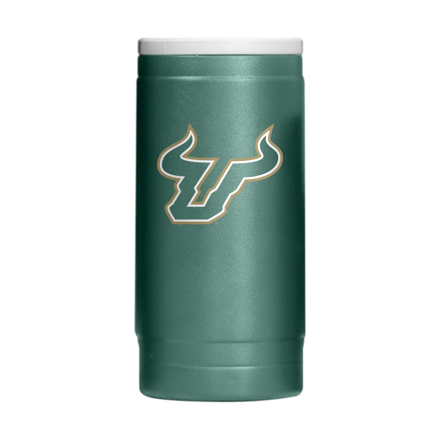 South Florida 12oz Flipside Powdercoat SlimCan Coolie