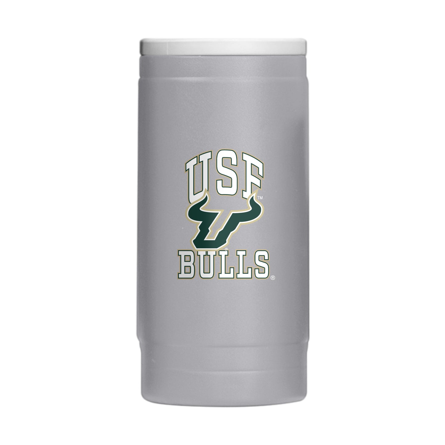 South Florida 12oz Athletic Powdercoat SlimCan Coolie