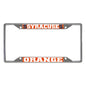 Syracuse University Chrome License Plate Frame