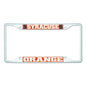 Syracuse University-White License Plate