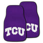 Texas Christian University  2-pc Carpet Car Mat Set