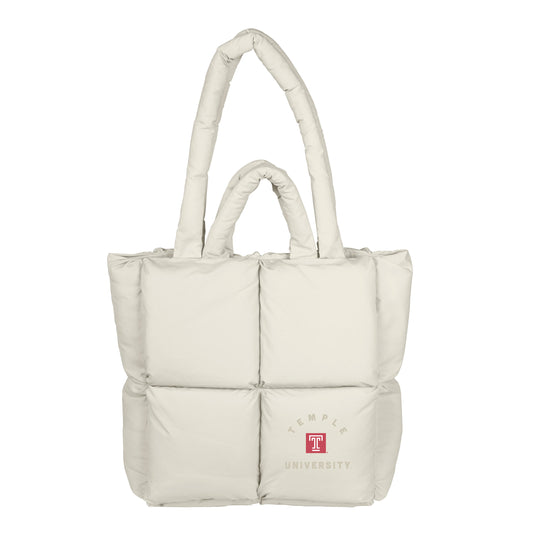 Temple Sand Puff Tote