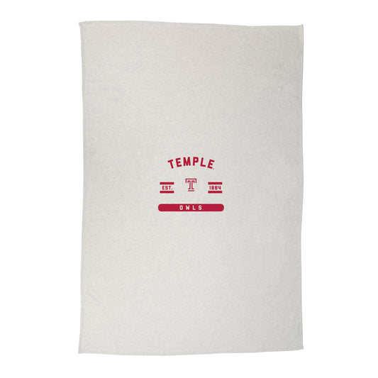 Temple Sublimated Sweatshirt Blanket