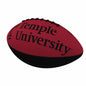 Temple Combo Logo Junior-Size Rubber Football