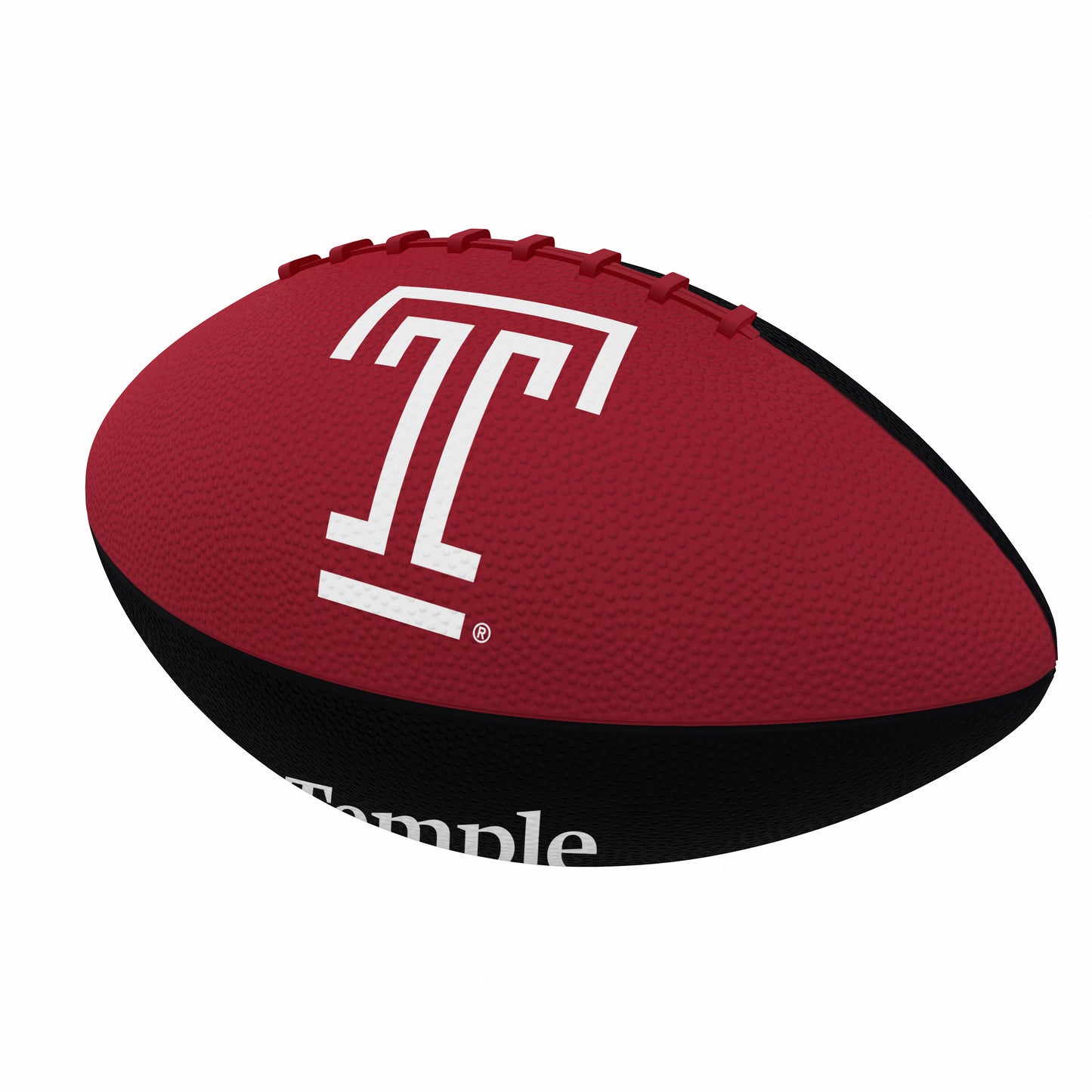 Temple Junior Pinwheel Size Rubber Football