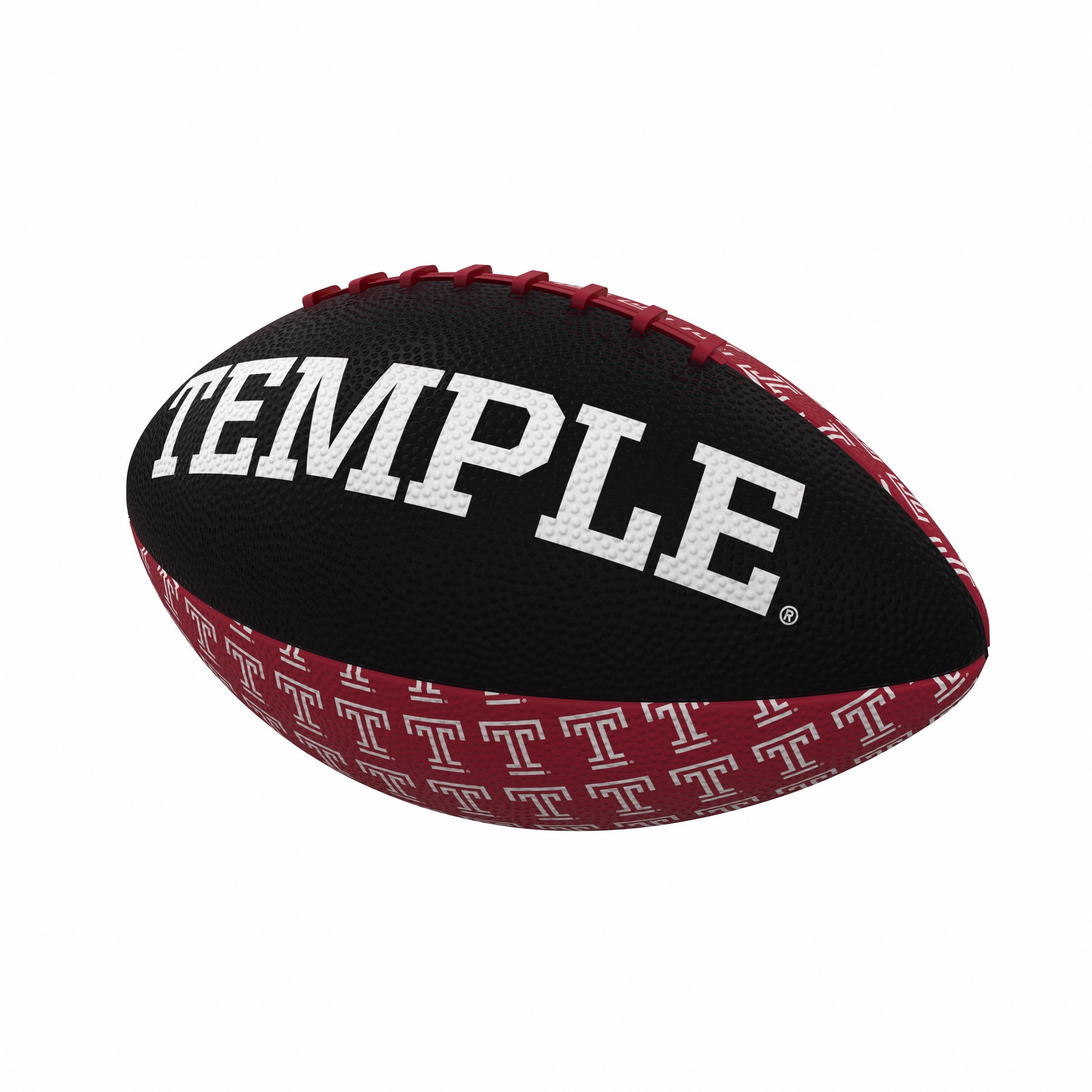 Temple Mini Size Rubber Football