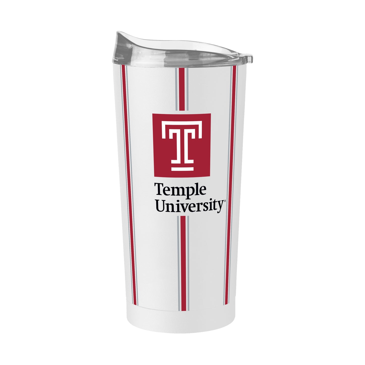 Temple 20oz Thin Stripe Powder Coat Tumbler