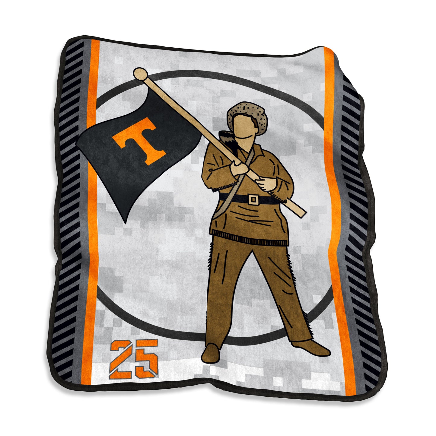 Tennessee Raschel Smokey Grey 2025 Throw