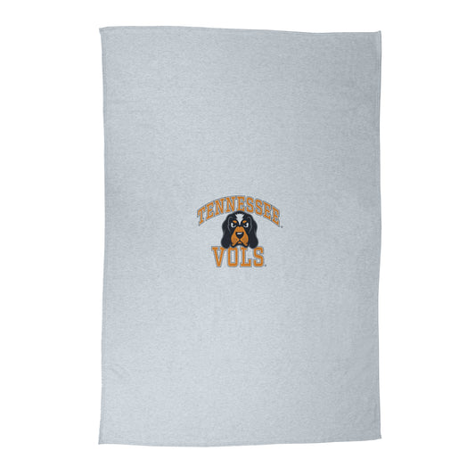 Tennessee Sublimated Athletic Gray Smokey Sweatshirt Blanket