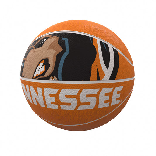 Tennessee Mascot Official-Size Rubber Basketball
