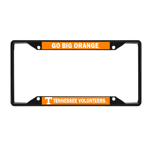 Tennessee License Black Trinity Plate Frame