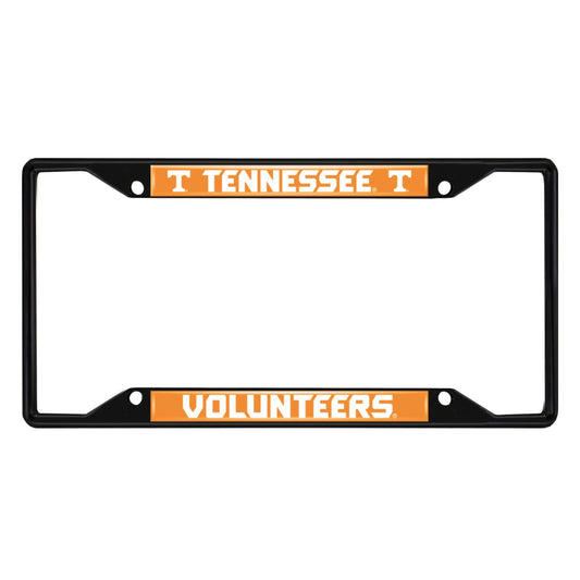 University of Tennessee Black License Plate Frame
