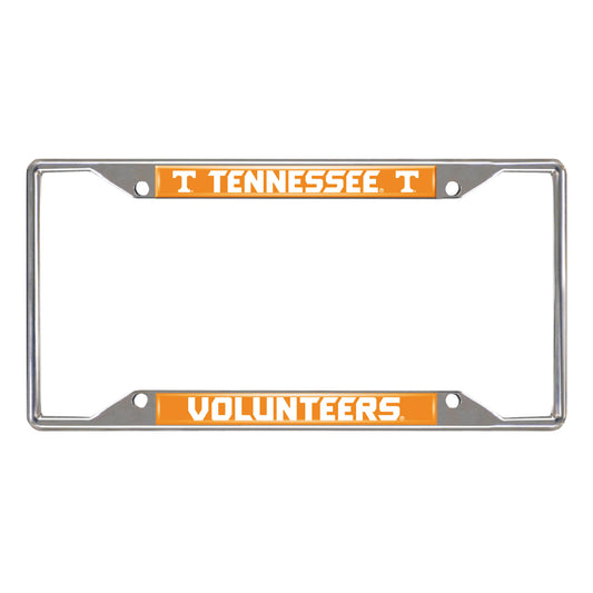 University of Tennessee Chrome License Plate Frame