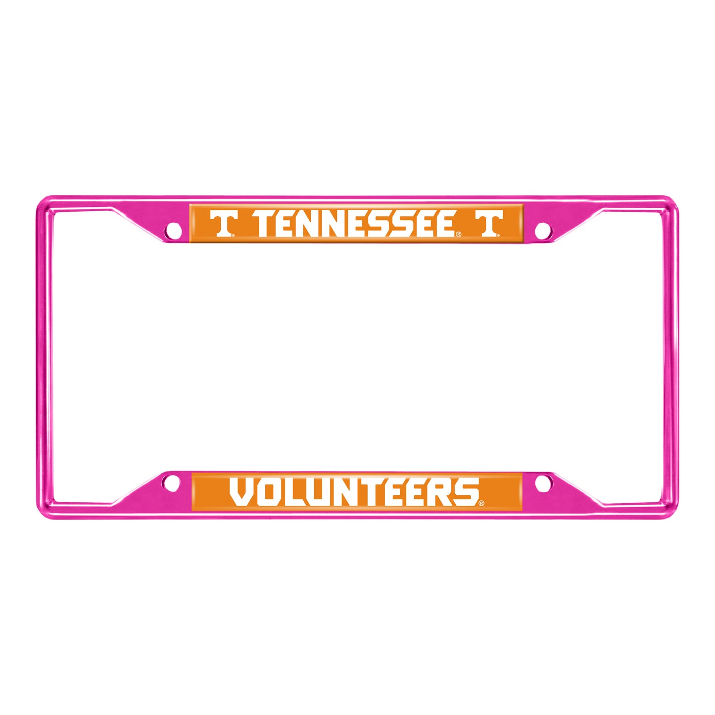 University of Tennessee Pink License Plate Frame