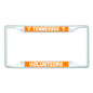 University of Tennessee White License Plate