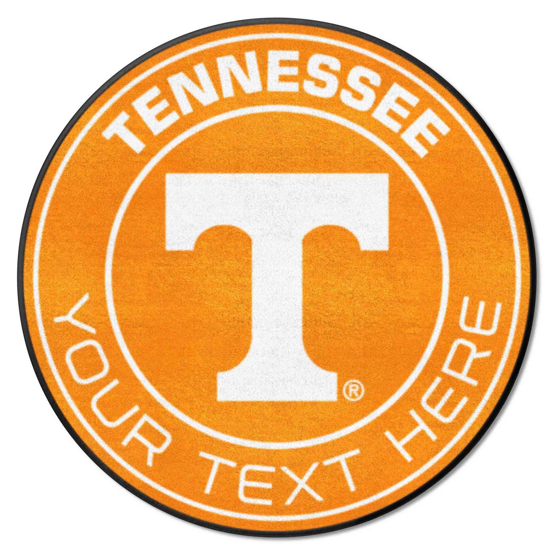University of Tennessee Personalized Roundel Mat
