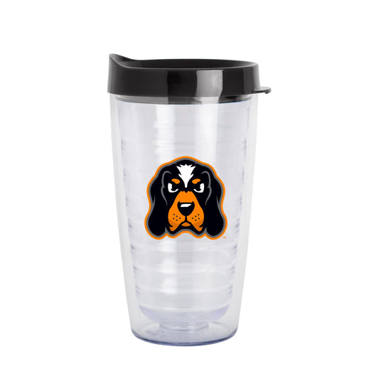Tennessee 16oz Smokey Dbl Wall Clear Tumbler