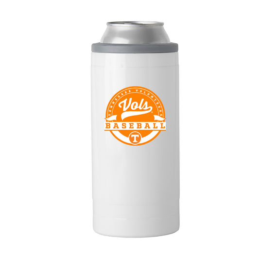 Tennessee Baseball 12oz Powdercoat SlimCan Coolie
