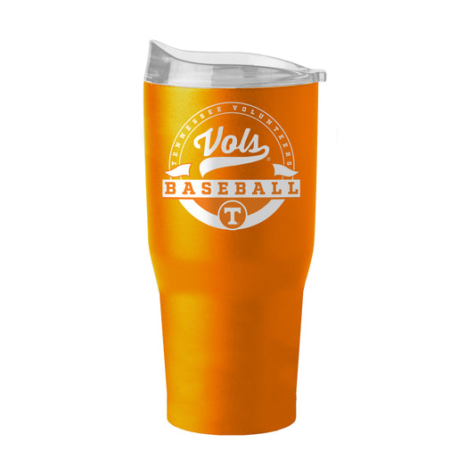Tennessee Baseball 30oz Powder Coat Tumbler