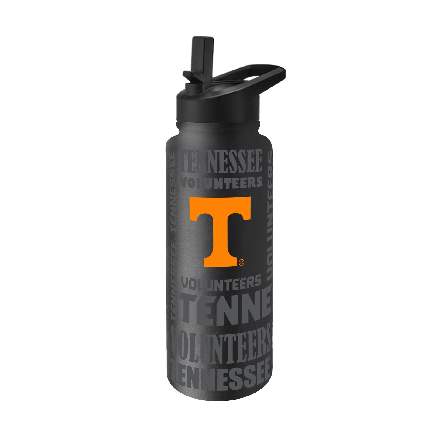 Tennessee 34oz Black Replay Quencher Bottle