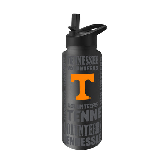 Tennessee 34oz Black Replay Quencher Bottle