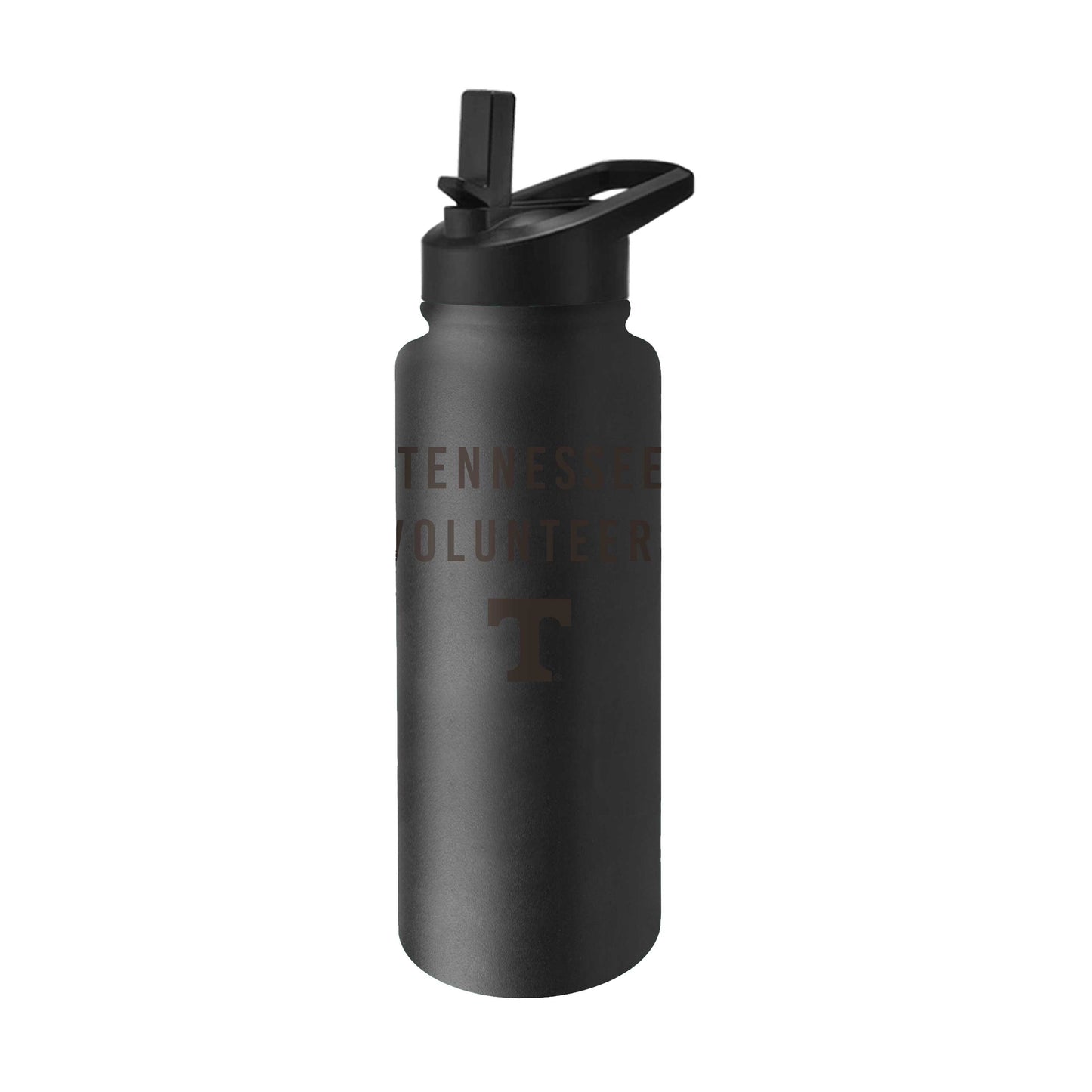 Tennessee 34oz Black Tonal Quencher Bottle
