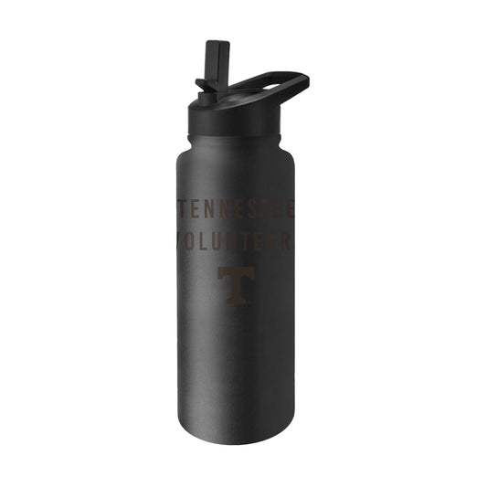 Tennessee 34oz Black Tonal Quencher Bottle