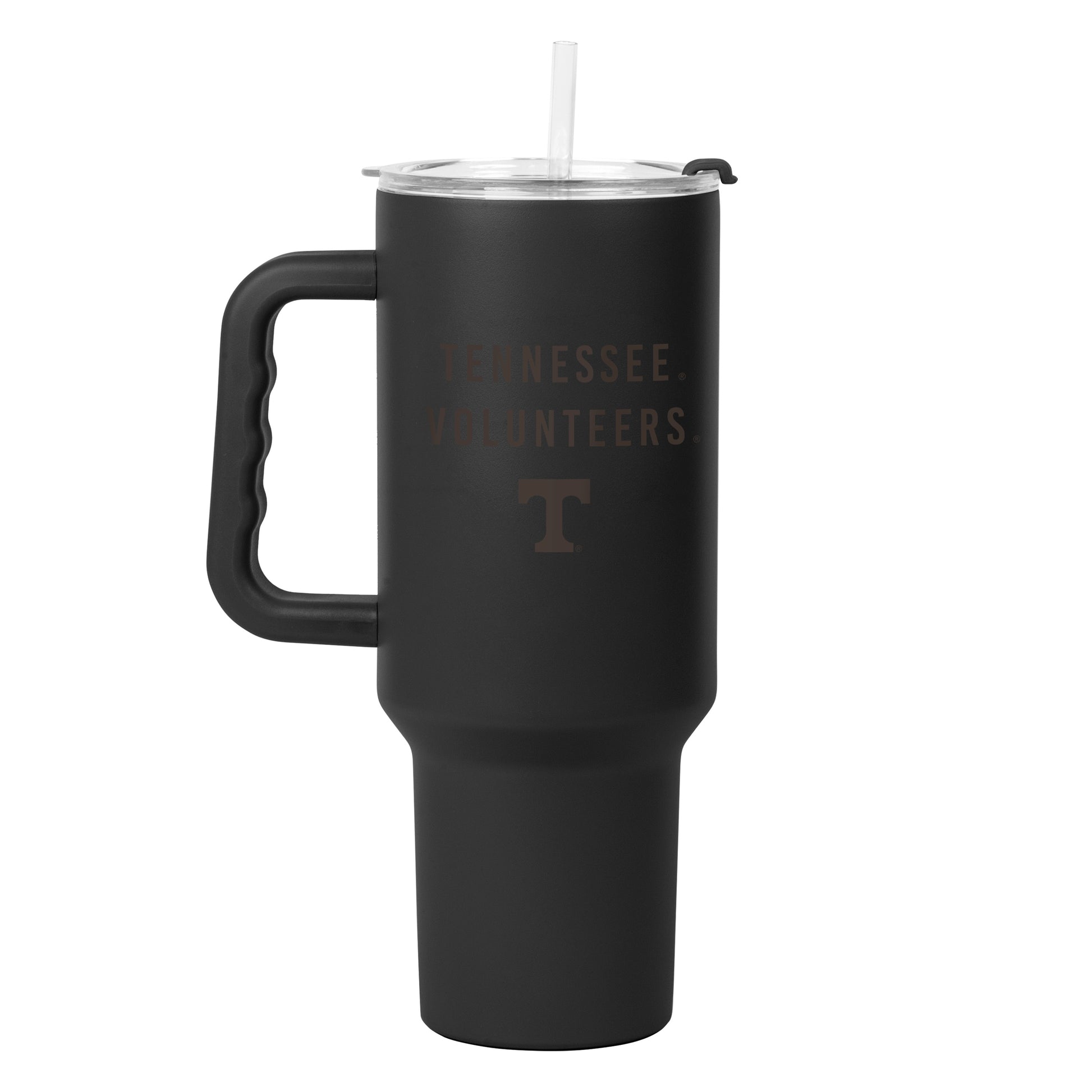 Tennessee 40oz Black Tonal Powder Coat Tumbler