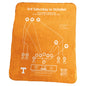 Tennessee Legendary Play 3rd Saturday in October Classic Fleece Throw