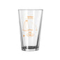 Tennessee Legendary Play Hail Mary 16oz Pint Glass