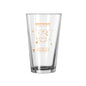 Tennessee Legendary Play Rocky Top Shot 16oz Pint Glass