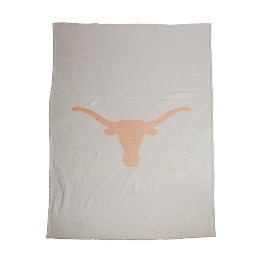 Texas Oversized Logo Sublimated Sweatshirt Blanket