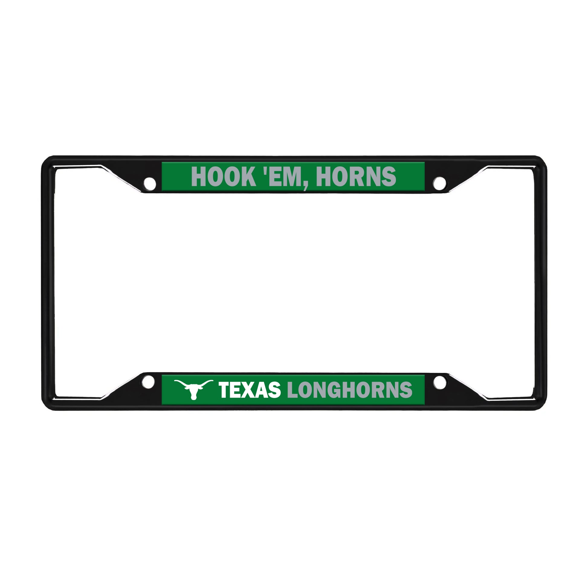 Texas License Black Trinity Plate Frame