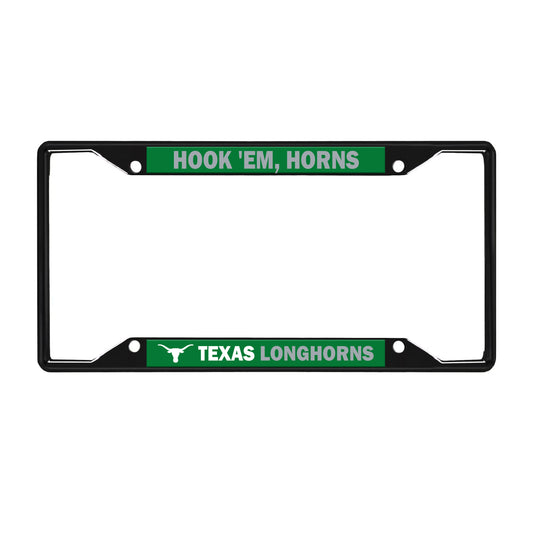 Texas License Black Trinity Plate Frame