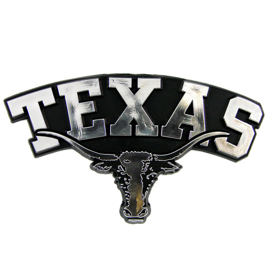 University of Texas Plastic Chrome Emblem