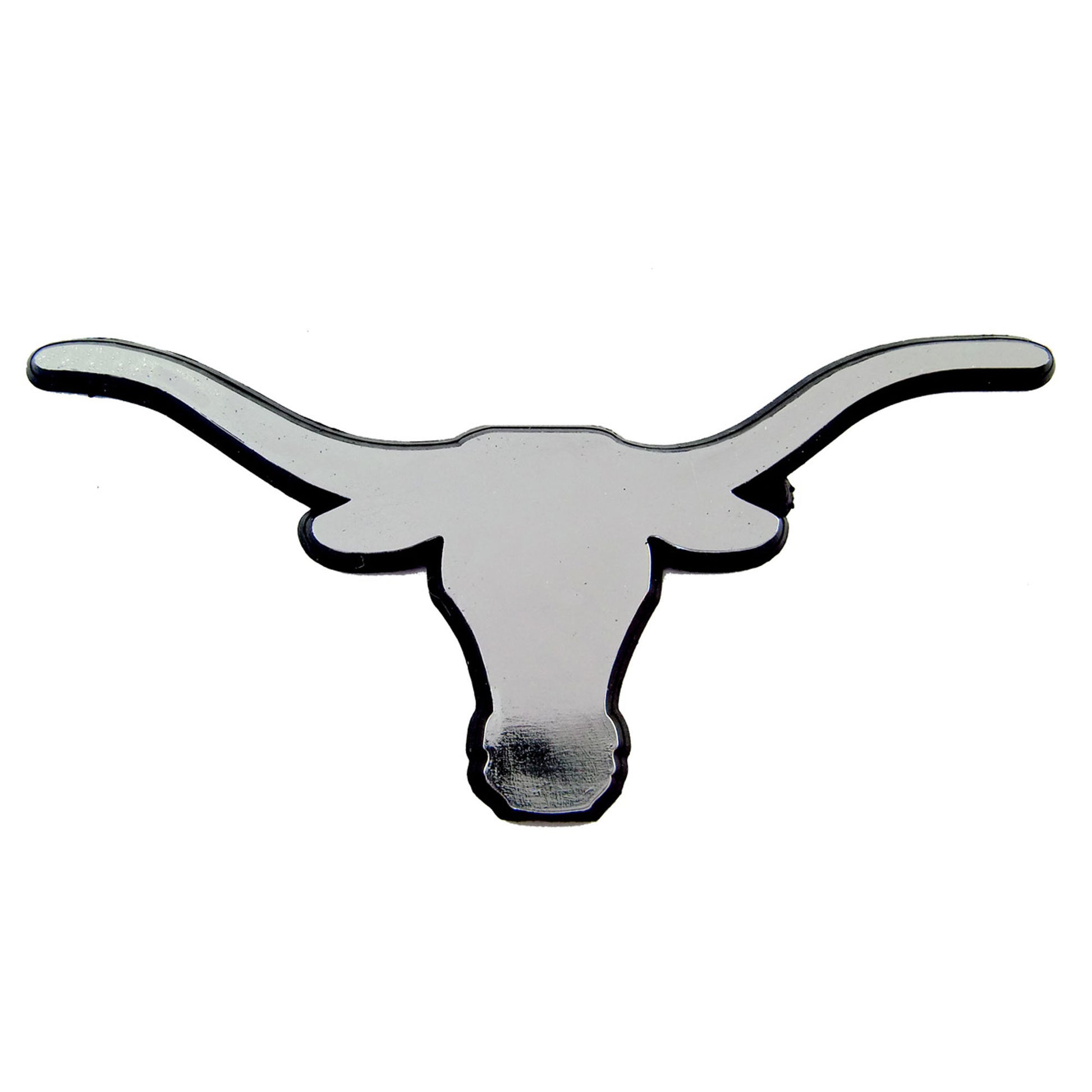 University of Texas Plastic Chrome Emblem