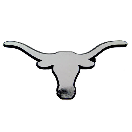 University of Texas Plastic Chrome Emblem