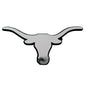 University of Texas Plastic Chrome Emblem